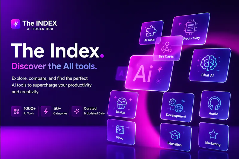 The INDEX | The Best AI Tools in 2026 screenshot 1