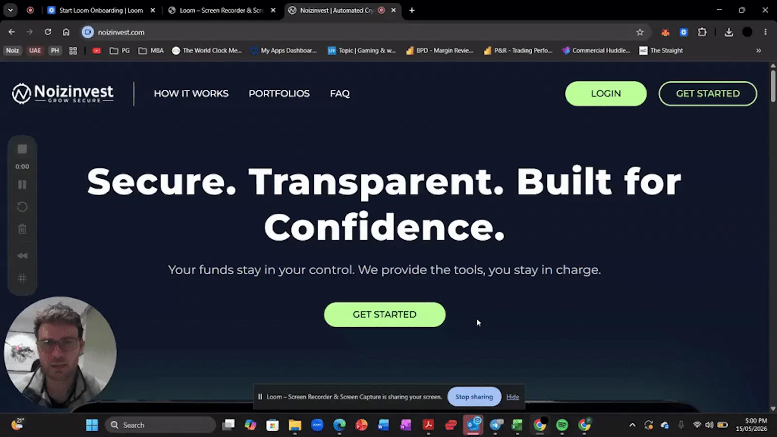 Noizinvest | Smart, Convenient Investing screenshot 1 (video preview)