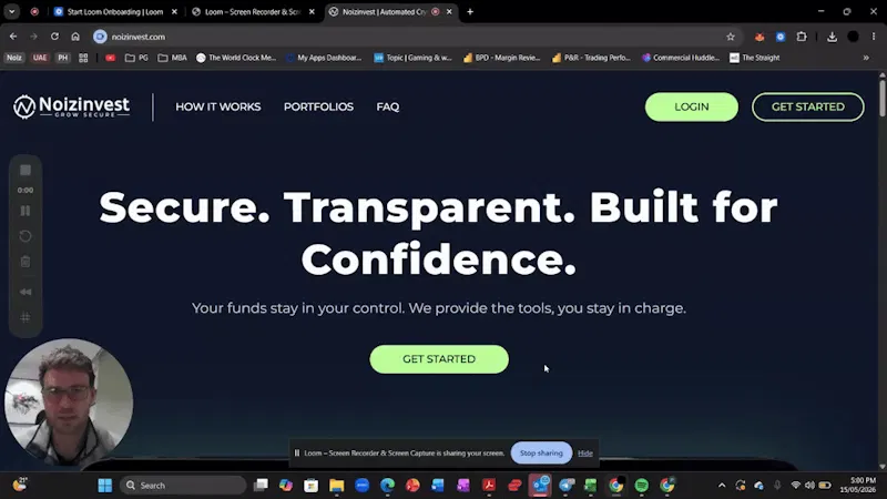Noizinvest | Smart, Convenient Investing screenshot 1 (video preview)