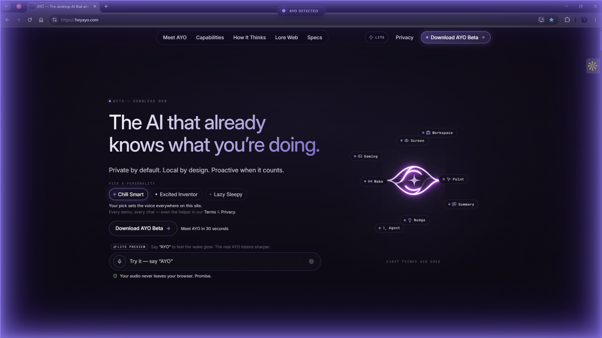 AYO Beta Launch gallery image