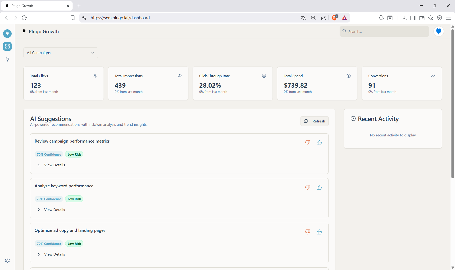 Plugo Growth - Screenshot 3 preview