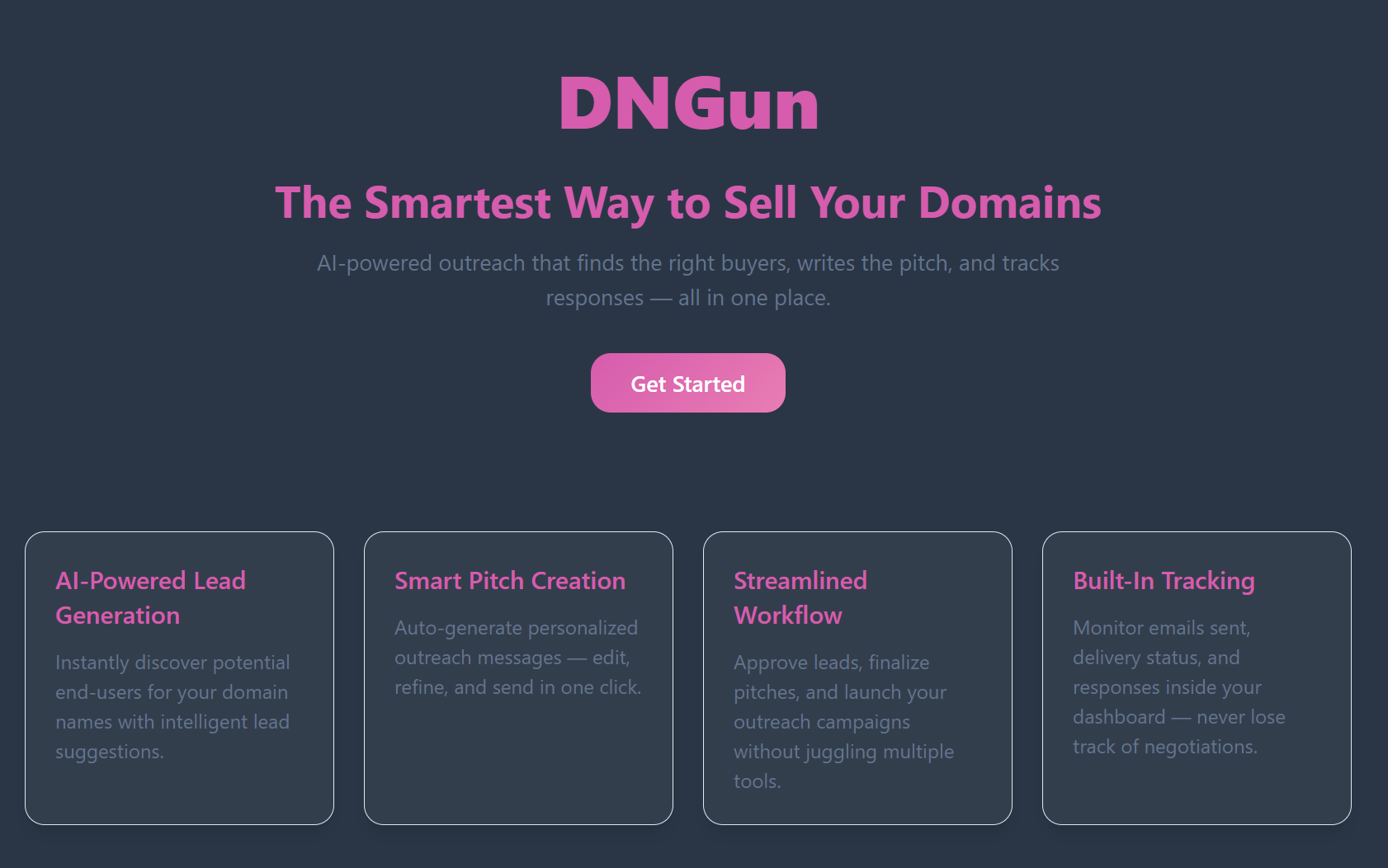 Média Dngun - La sensibilisation du nom de domaine alimenté par AI trouve les bons acheteurs 2