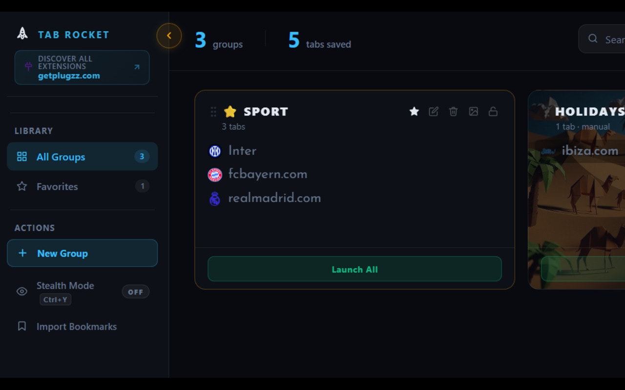 TabRocket gallery image