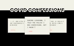 Covid Confessions media 1