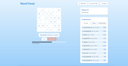 Word Flood gallery image
