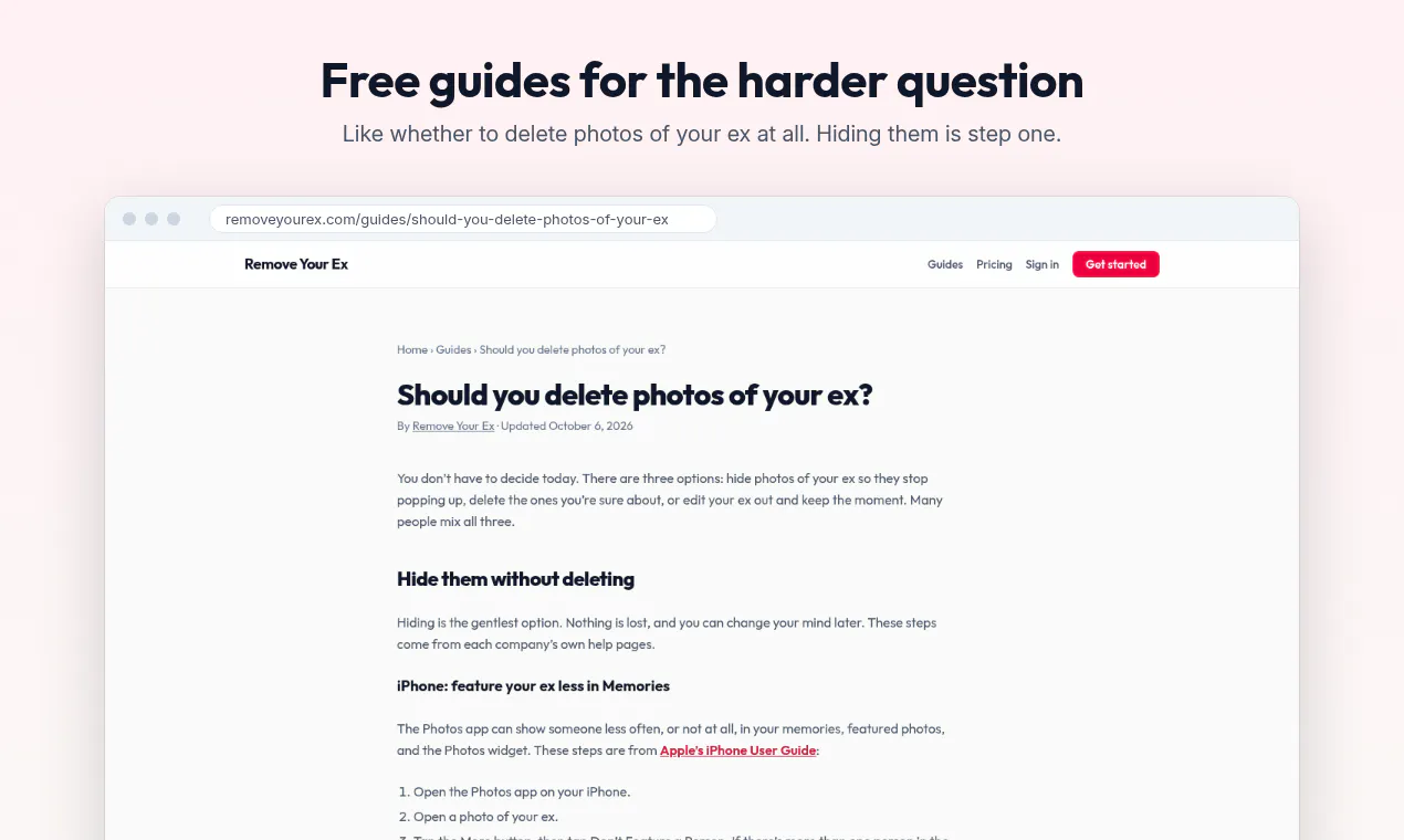 Remove Your Ex gallery image