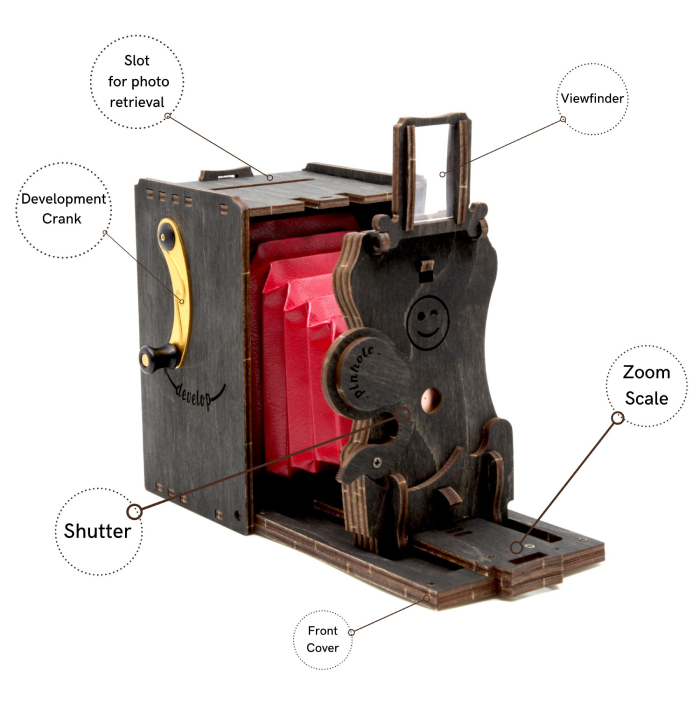 وسائط Jollylook pinhole - مجموعة DIY Camera Camera الفورية 7