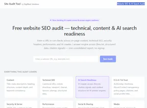SEO Audit Tool by DigiMark Solutions gallery image