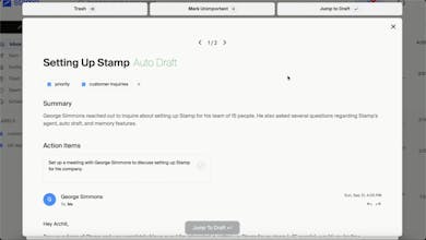 Stamp: The AI Secretary gallery image