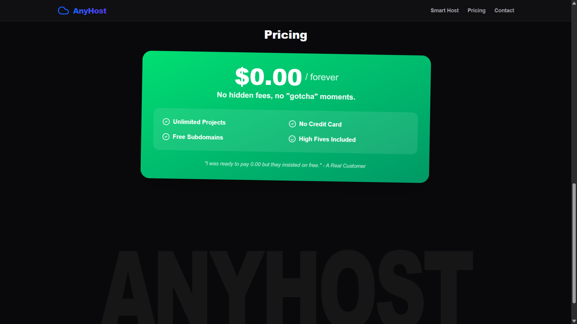 AnyHost gallery image