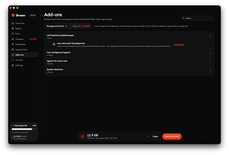 Broom screenshot 7