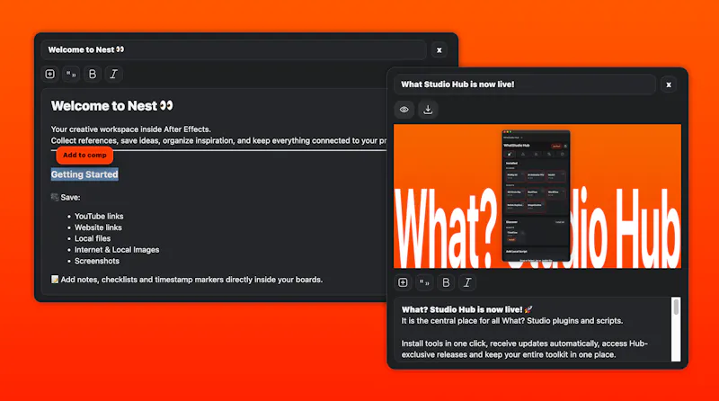 Nest | After Effects Plugin screenshot 4