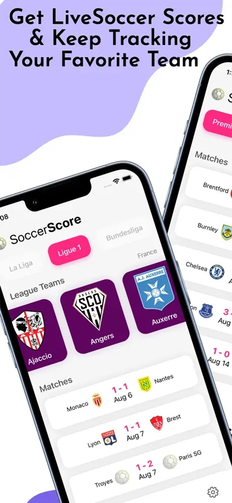 Média Scores de football - score en direct 1