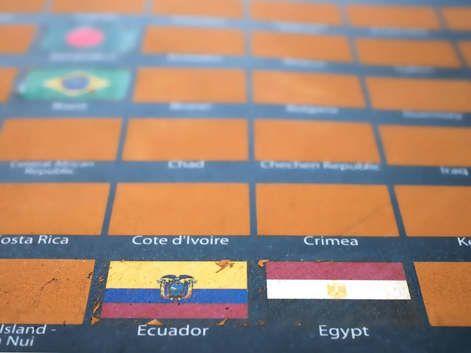 Scratch off world map gallery image