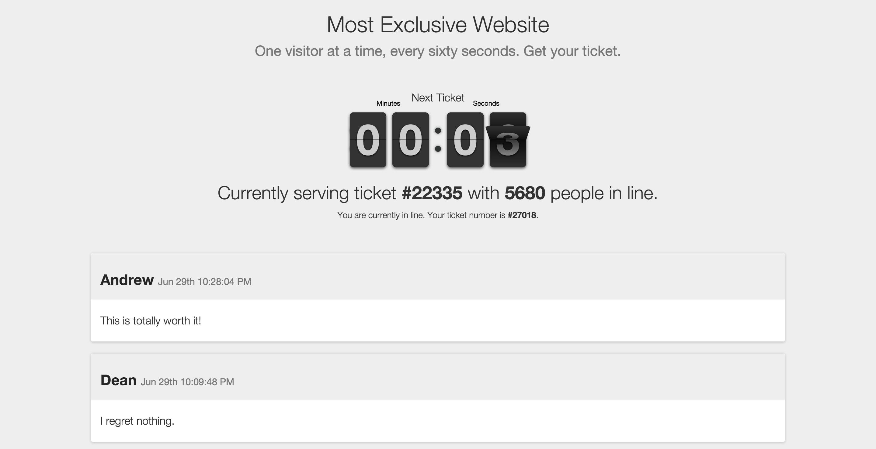 The Most Exclusive Website media 1