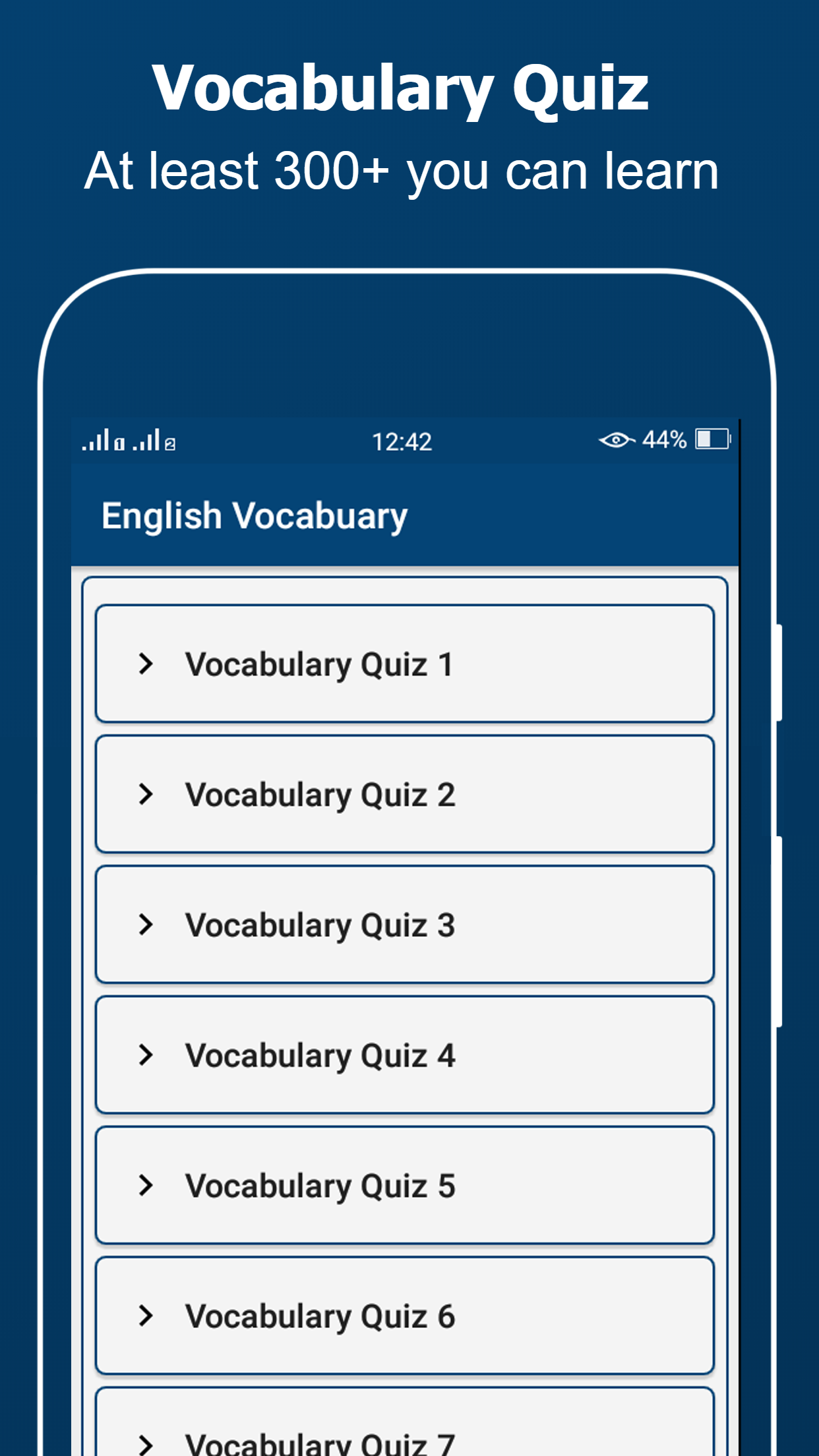 English Vocabulary gallery image