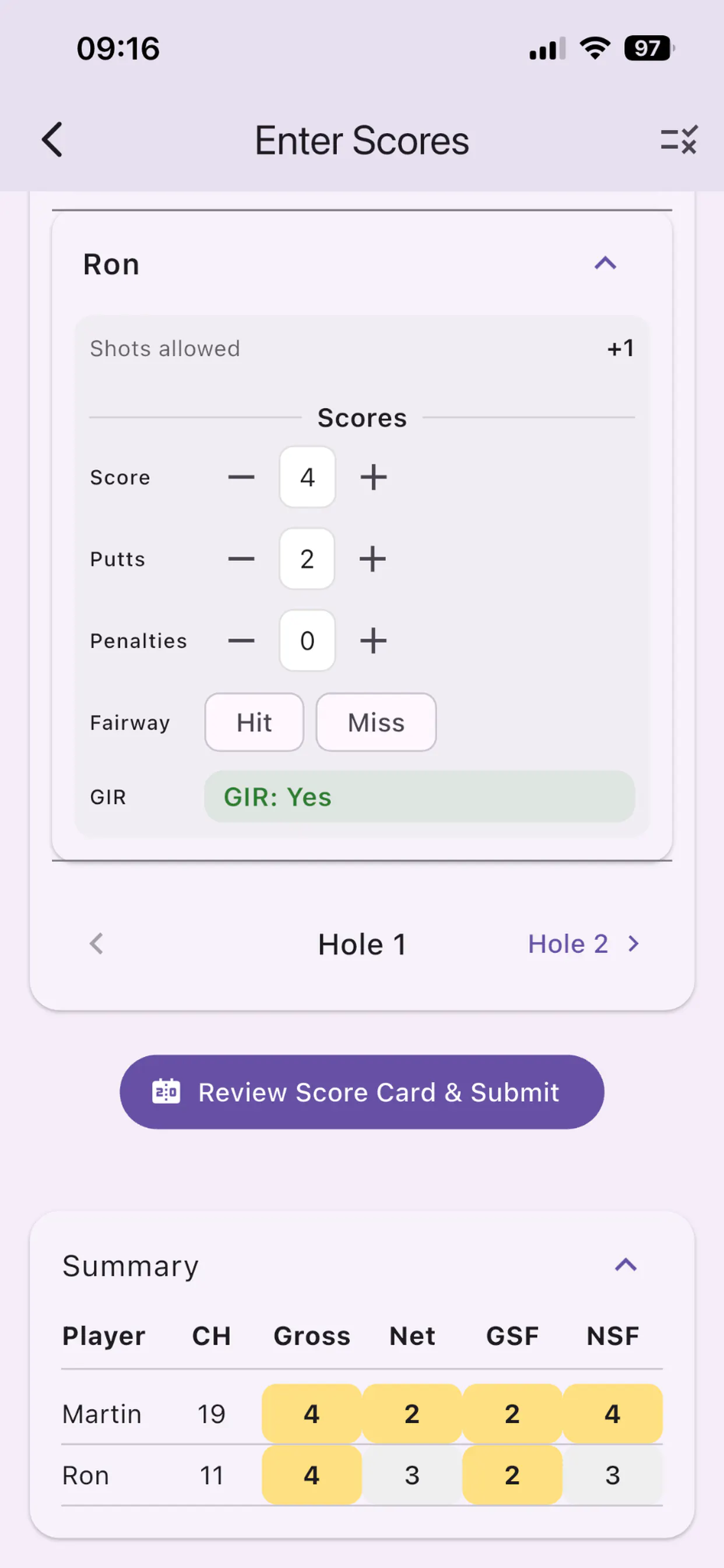 Haylau Handicap Tracker gallery image