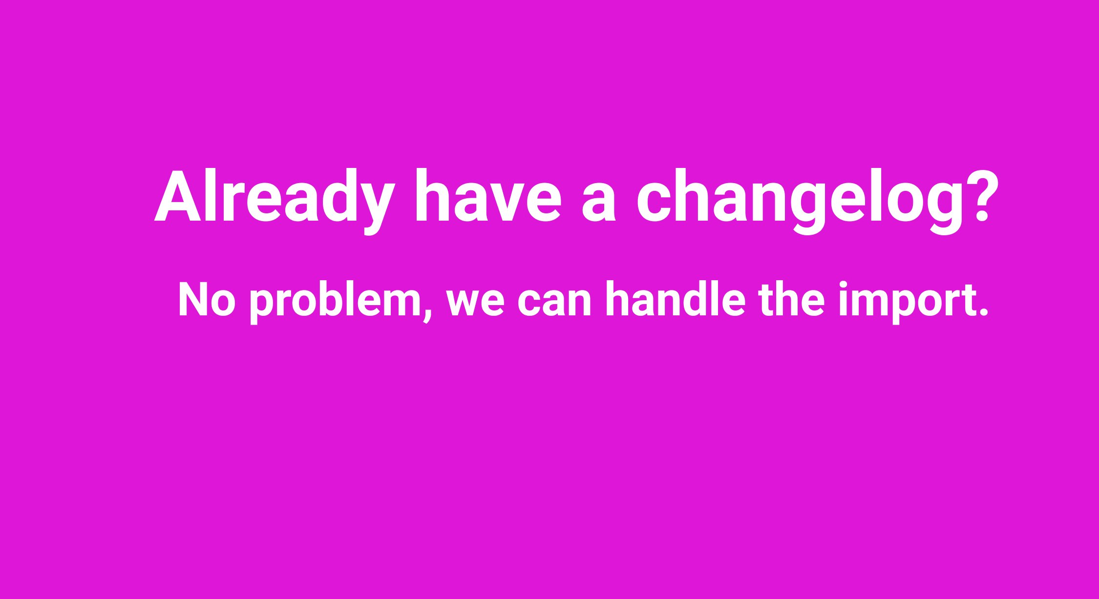 Changelog by Versoly gallery image