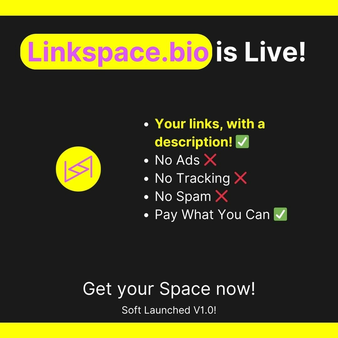 Linkspacebio - Bir açıklama ile bağlantılarınızı sergileyin. medya 2
