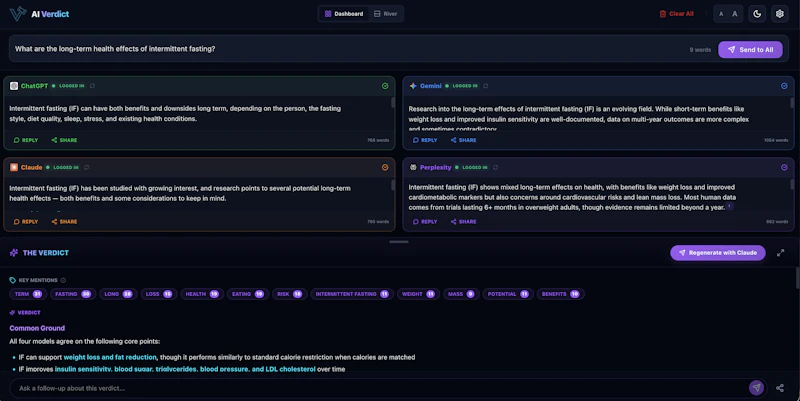 AI Verdict screenshot 1