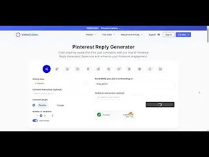 AI Pinterest Reply Generator gallery image