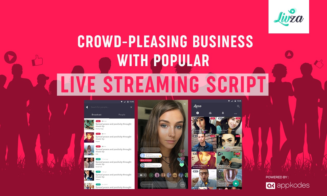 Live Streaming Script - Appkodes Livza