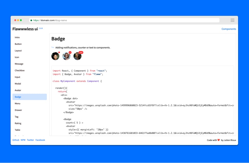 Flawwwless ui 2.0 gallery image