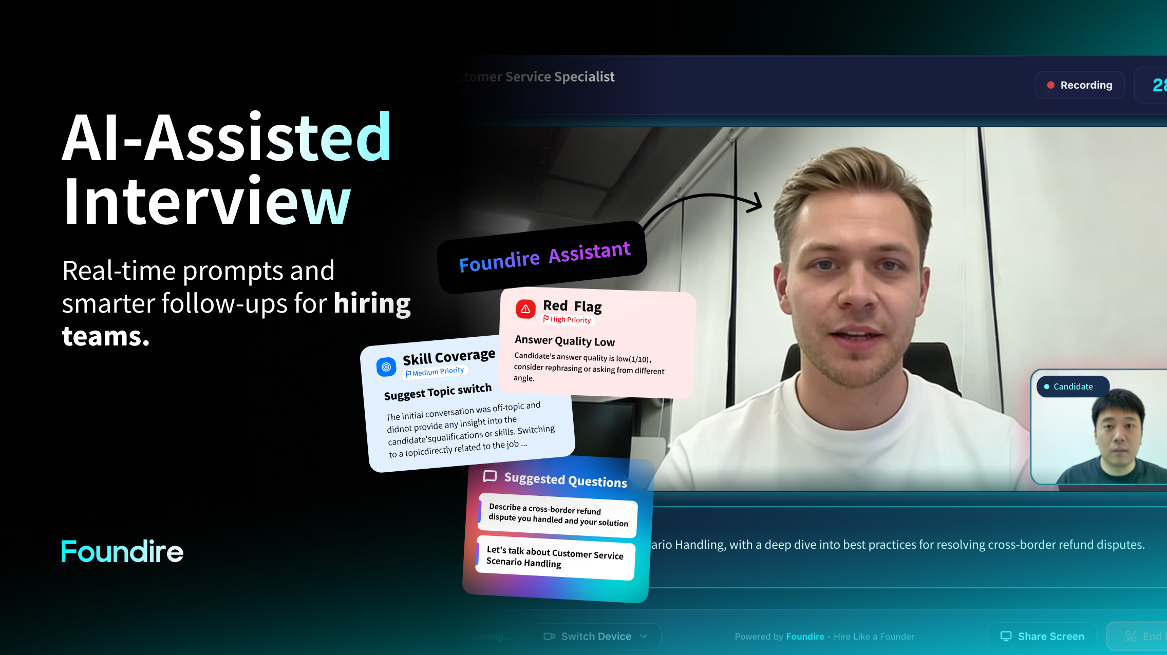 Foundire - Screenshot 2 showing product features and functionality