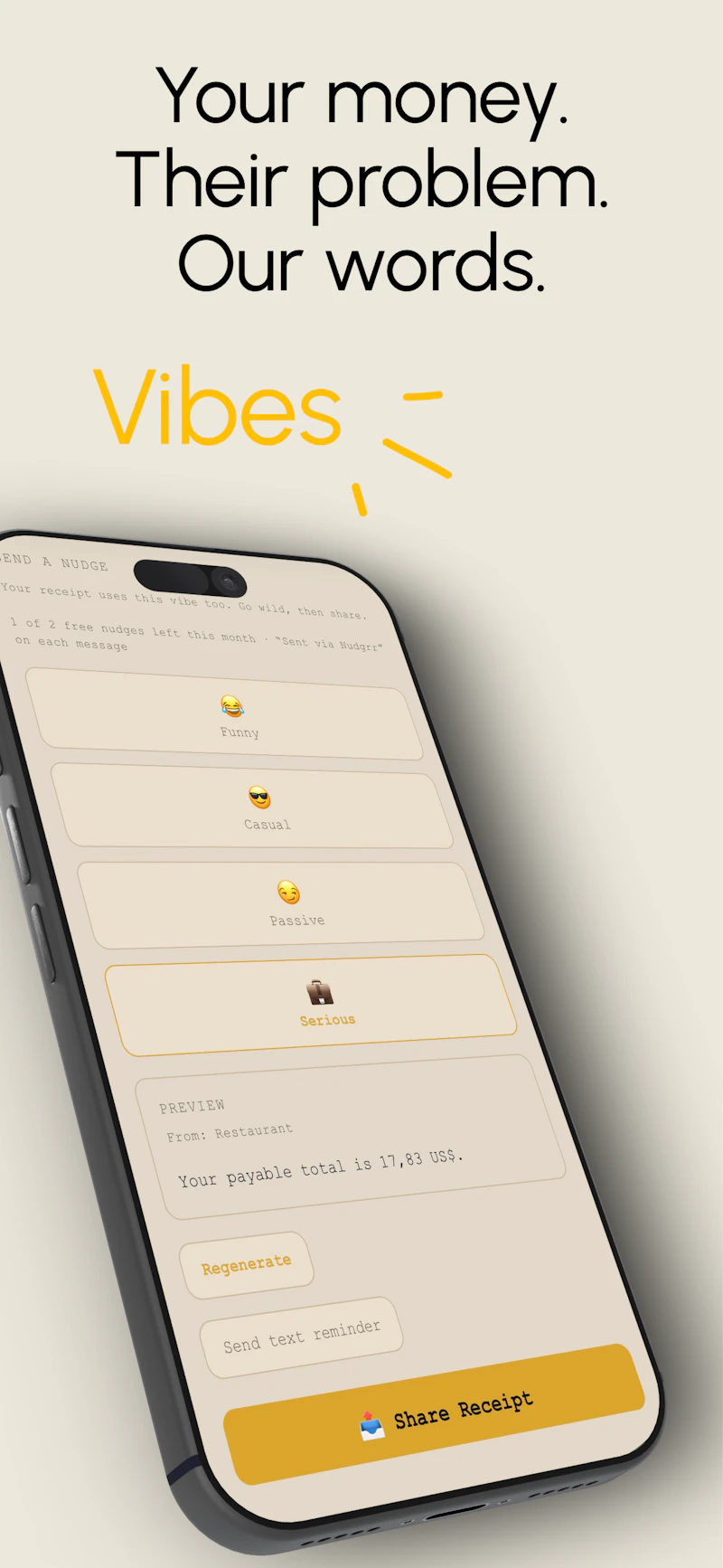 Nudgrr screenshot 2