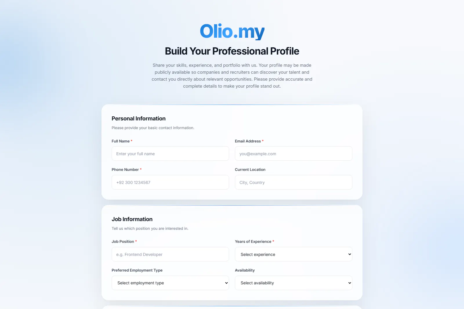 OLIO gallery image