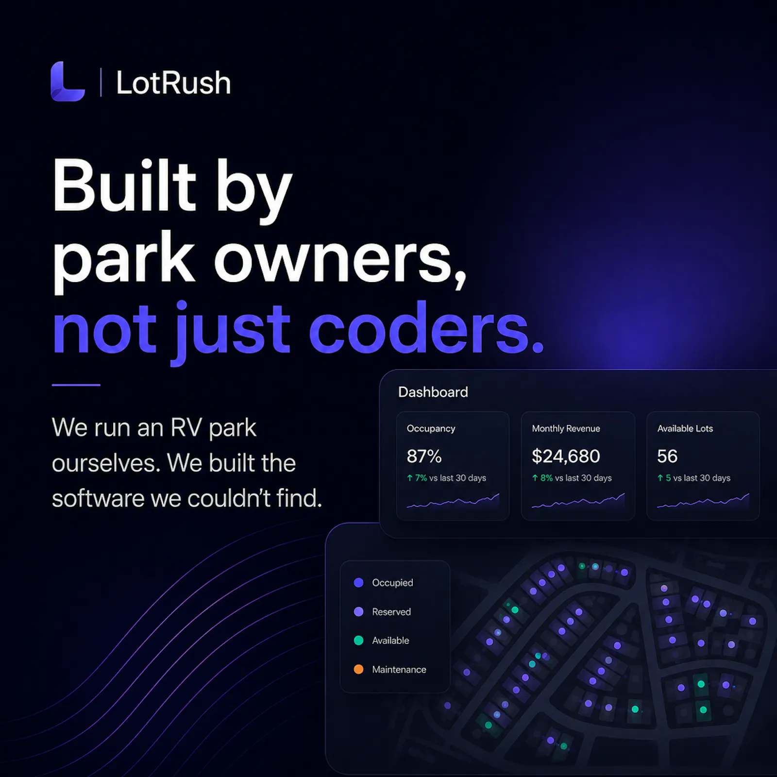 LotRush — RV Park Management Software screenshot 9