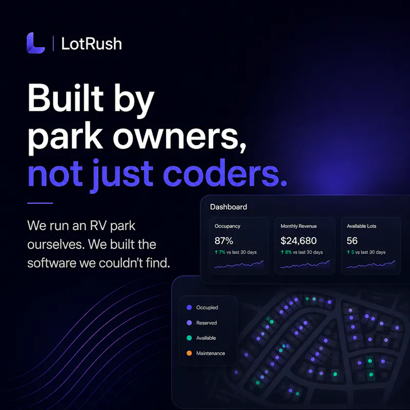 LotRush — RV Park Management Software screenshot 9