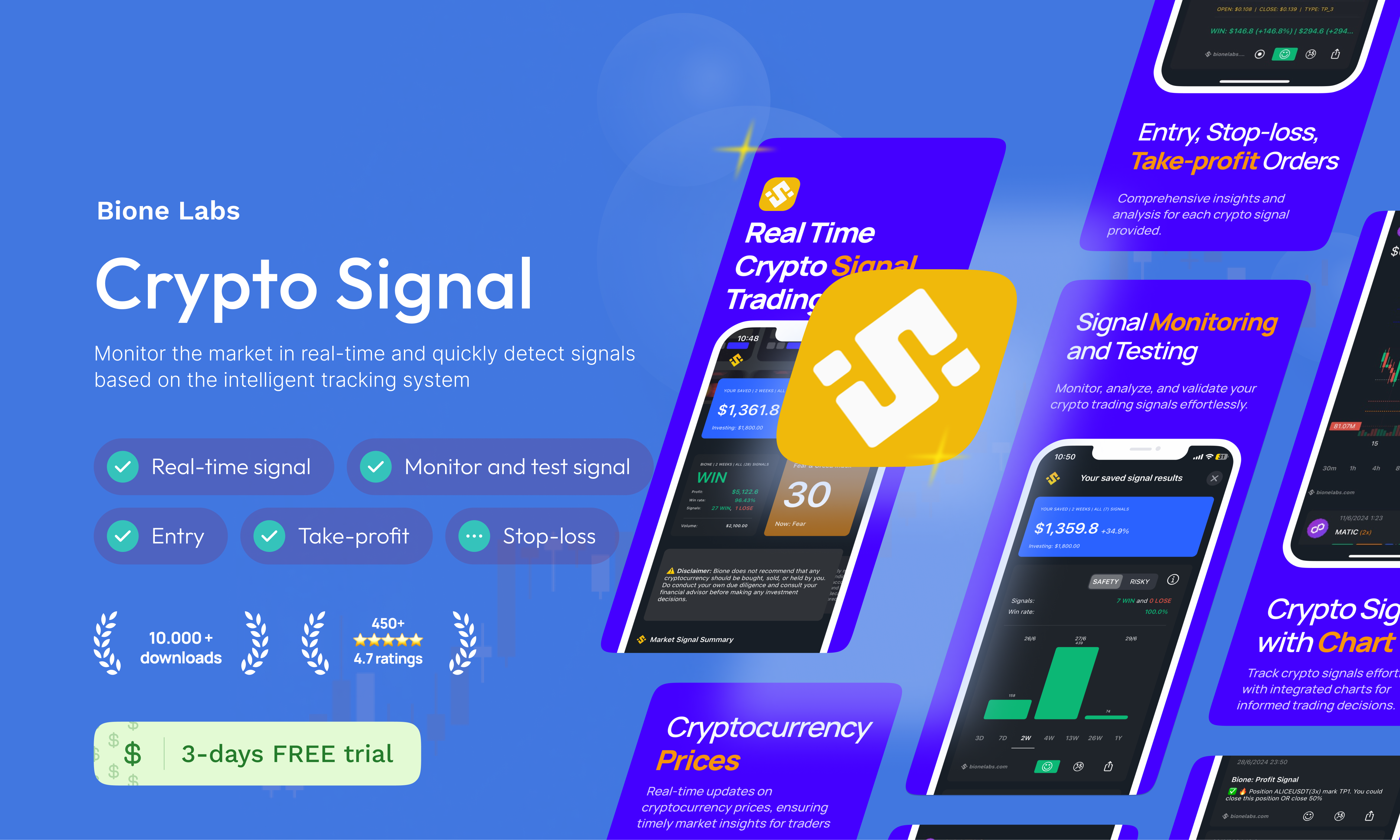 Bione: Signal Bitcoin e Crypto media 1