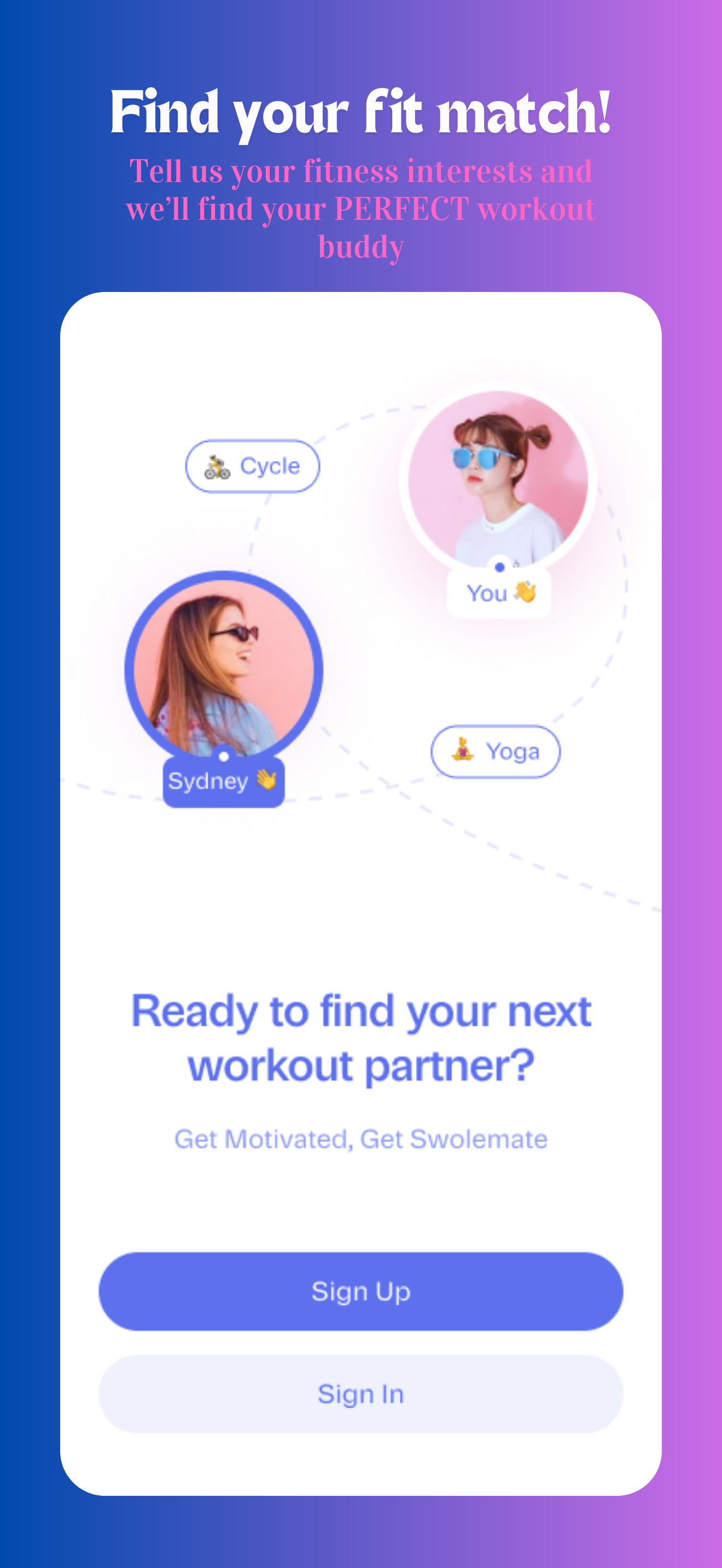 Mídia 1 de Swolemate