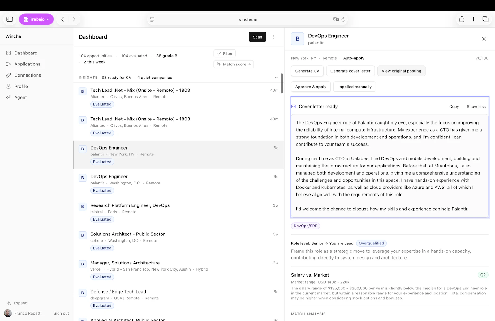 Winche screenshot 6