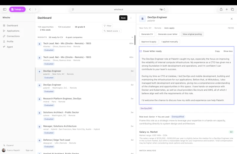 Winche screenshot 6
