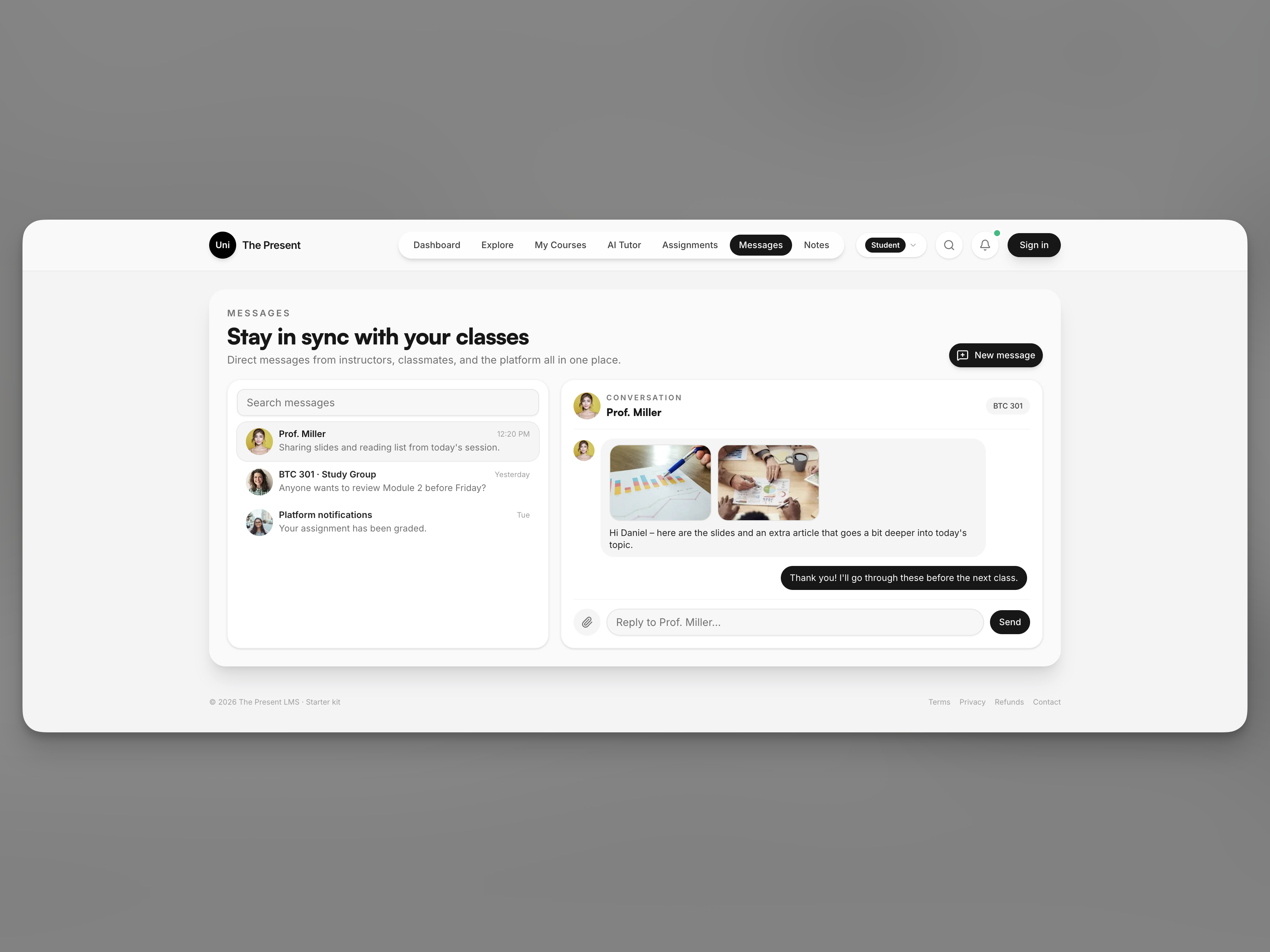 Uni The Present gallery image