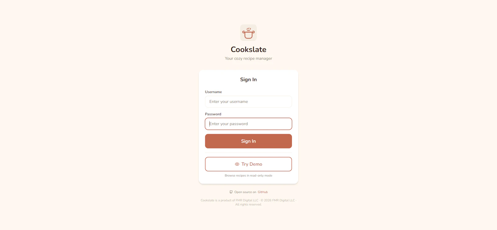 Cookslate — Your recipes. Your way. screenshot 1