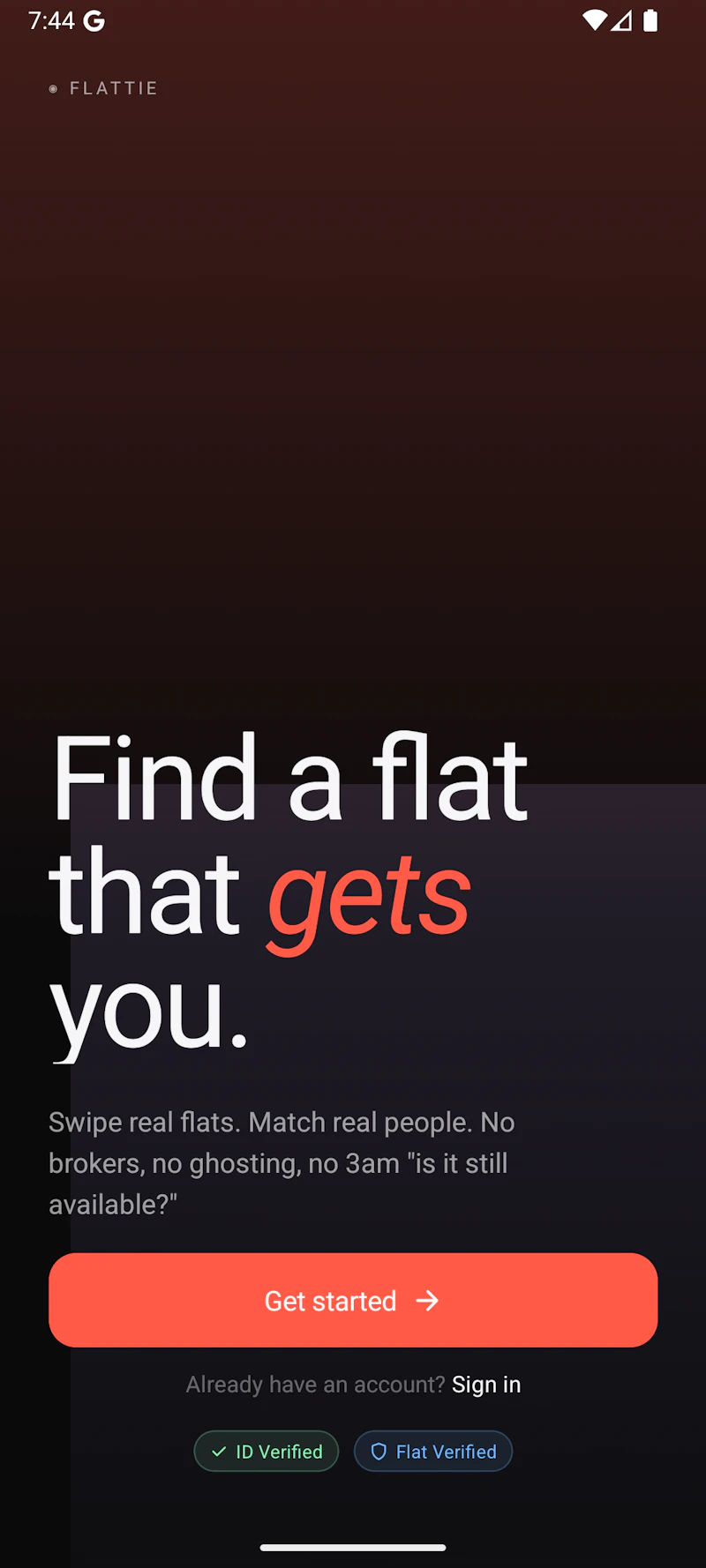 Flattie screenshot 1