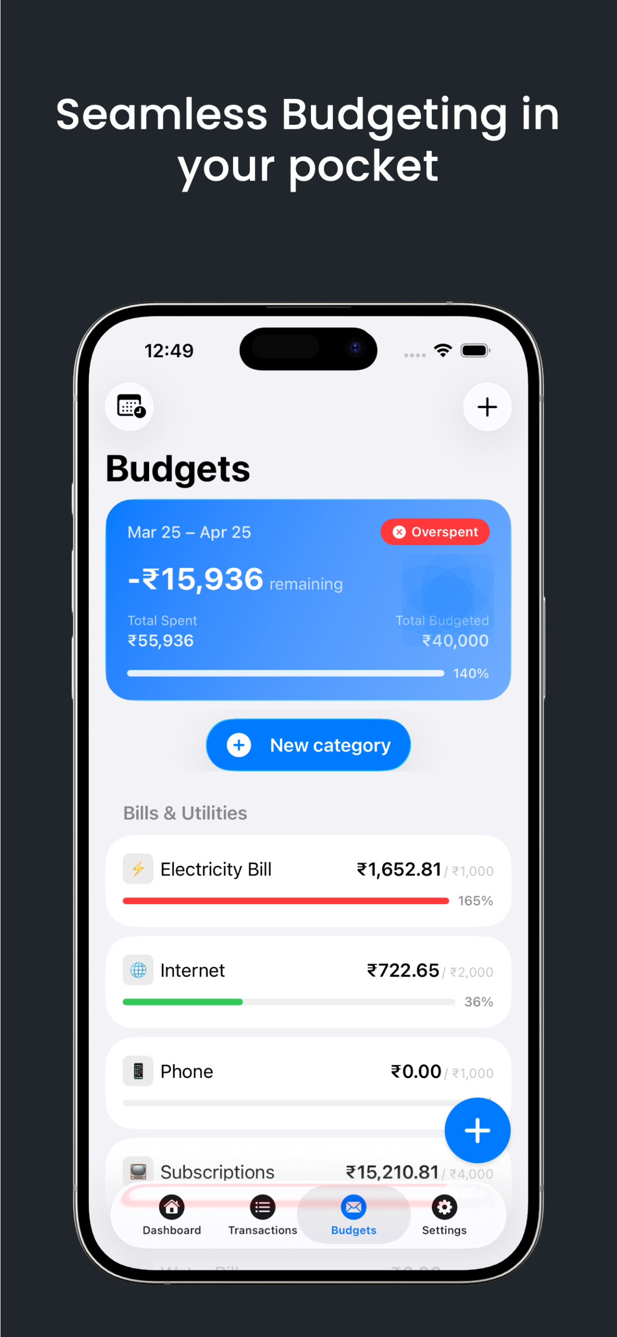 Atlantic: Budget & Expense Tracker gallery image