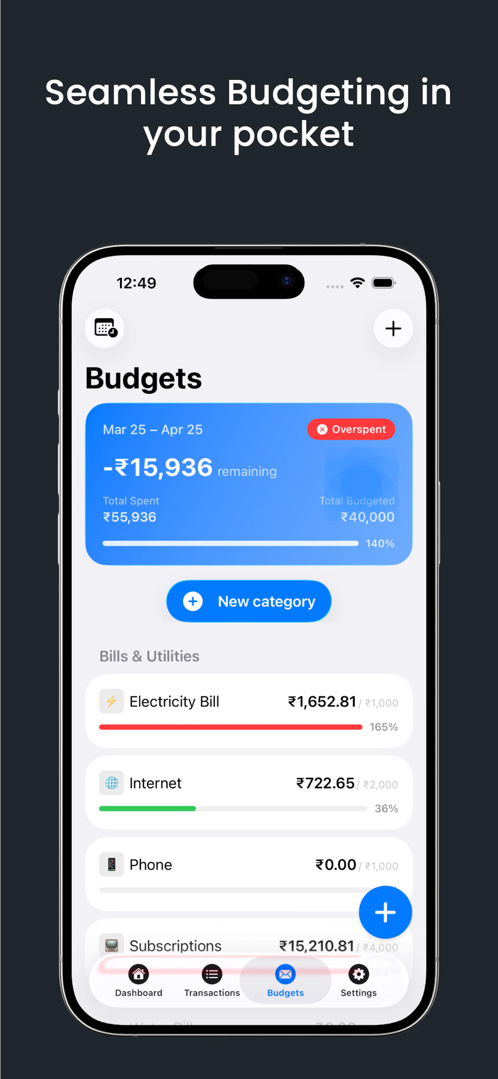 Atlantic: Budget & Expense Tracker screenshot 4