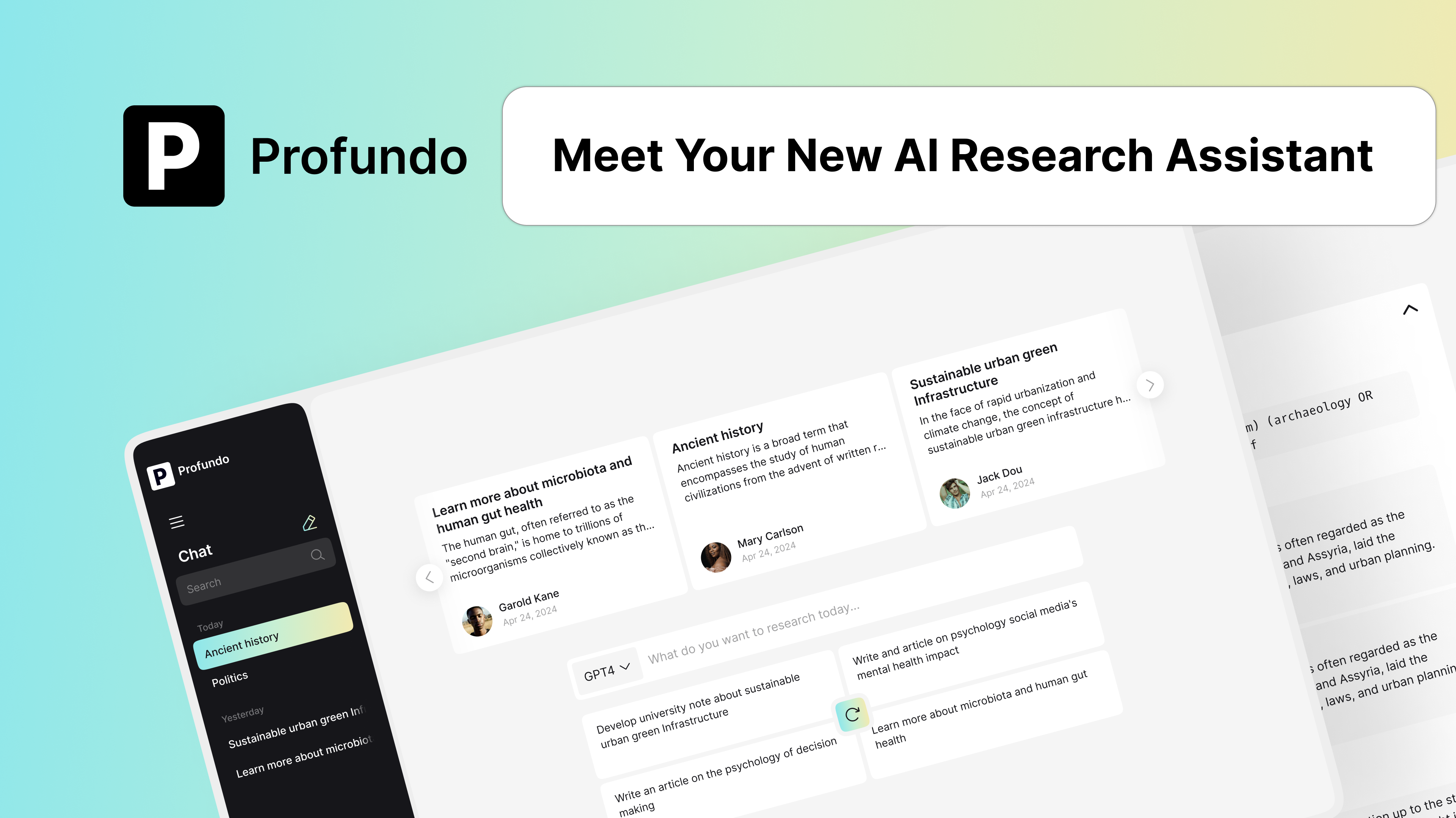 startuptile Profundo-AI research assistant