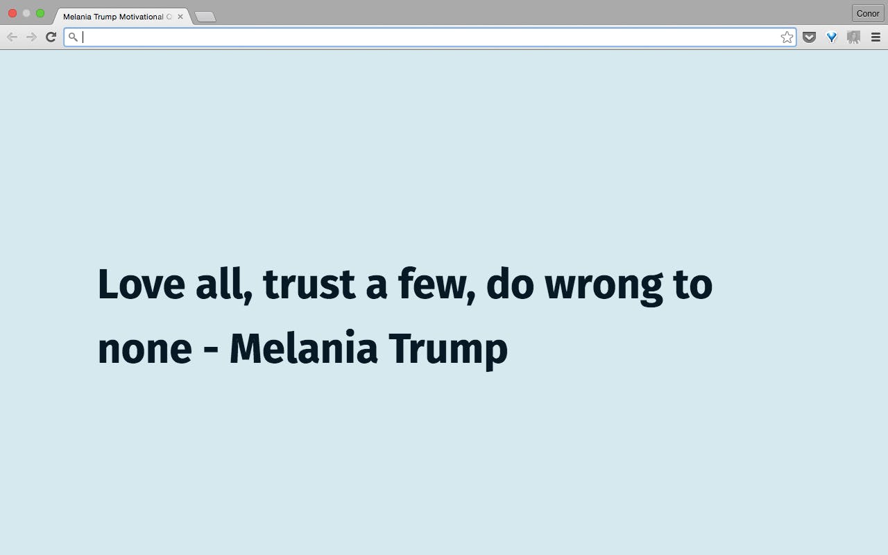 Melania Trump Motivational Quotes media 1