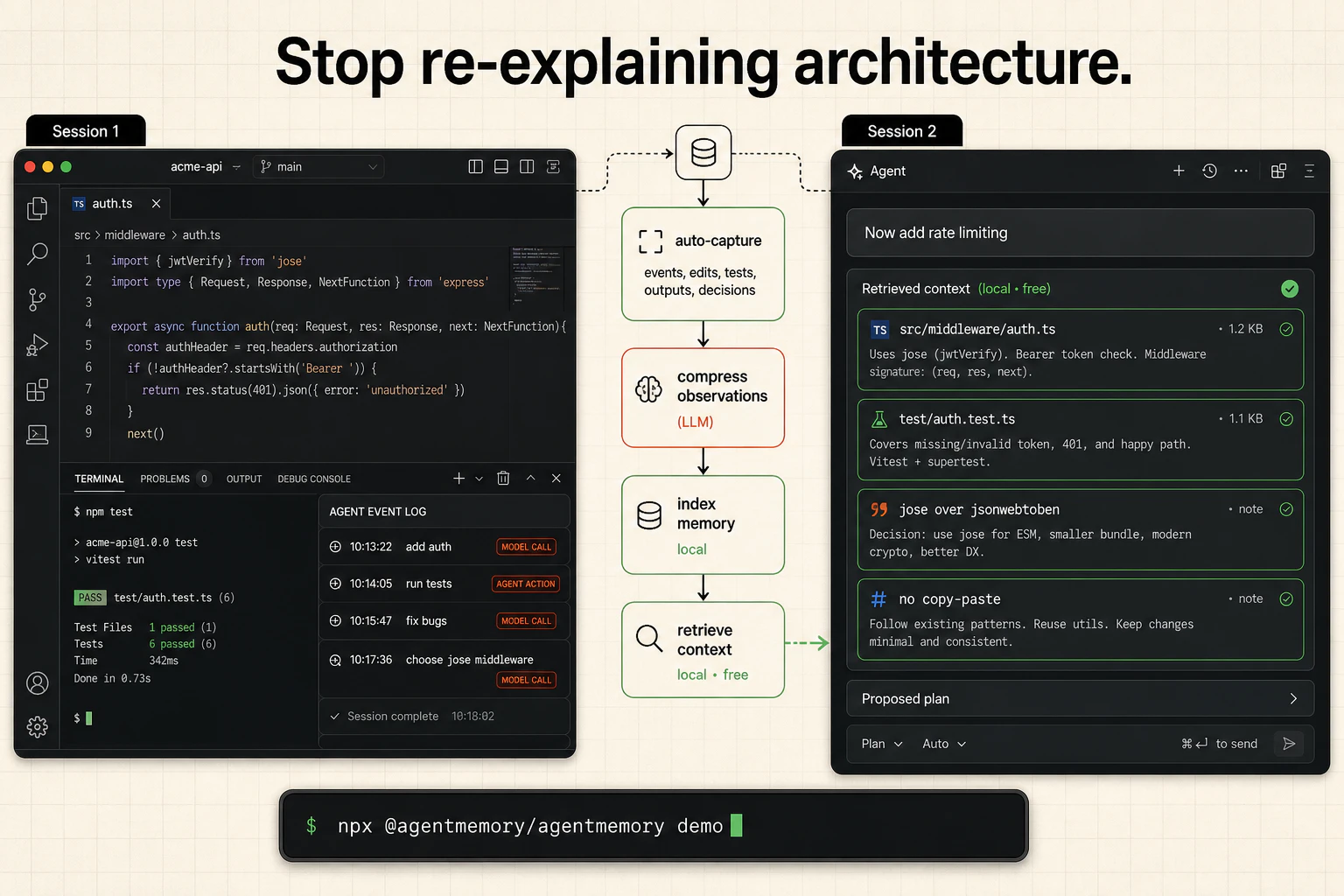 Agentmemory screenshot 4