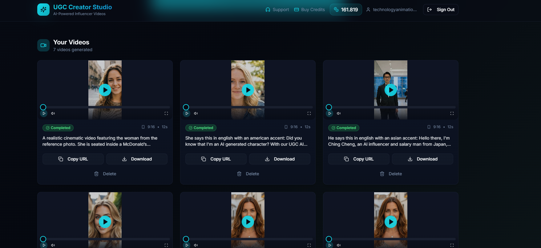 AI Influencer gallery image
