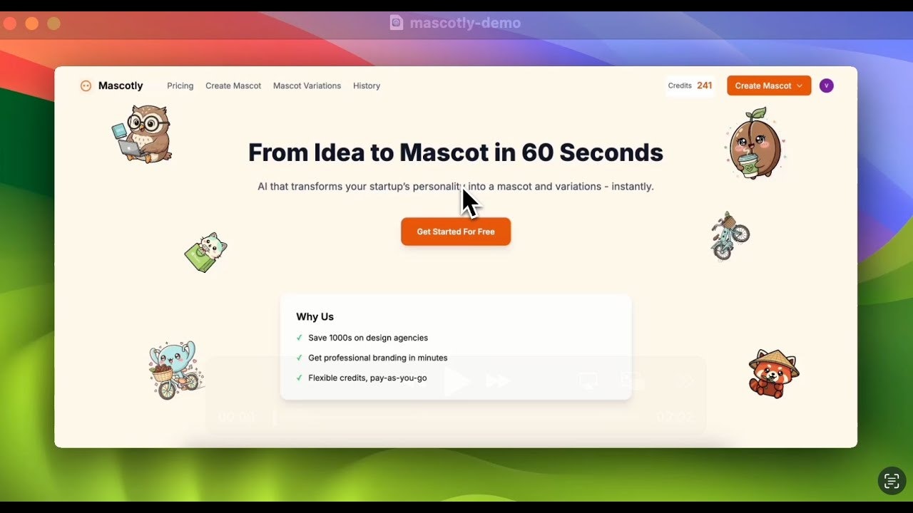 Mascotly AI Generated Character – 02