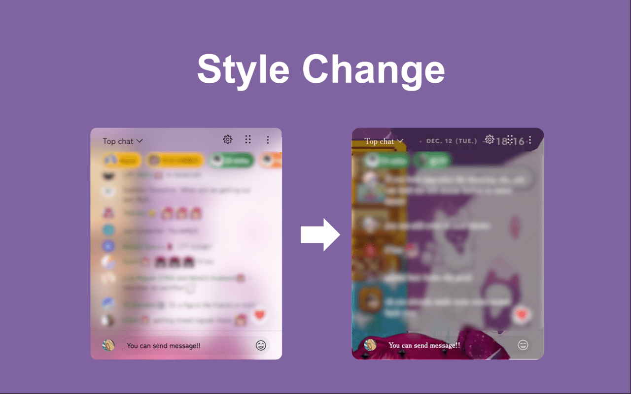 Youtube Live Chat Fullscreen gallery image
