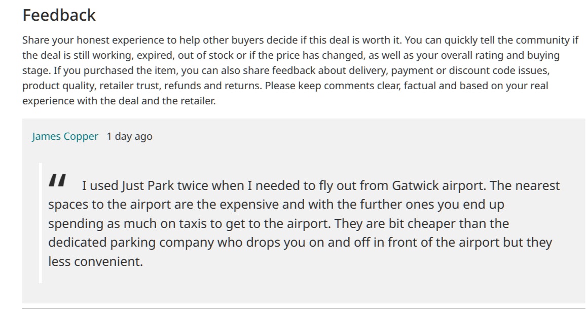 The Deals Store - Screenshot 3 showing product features and functionality