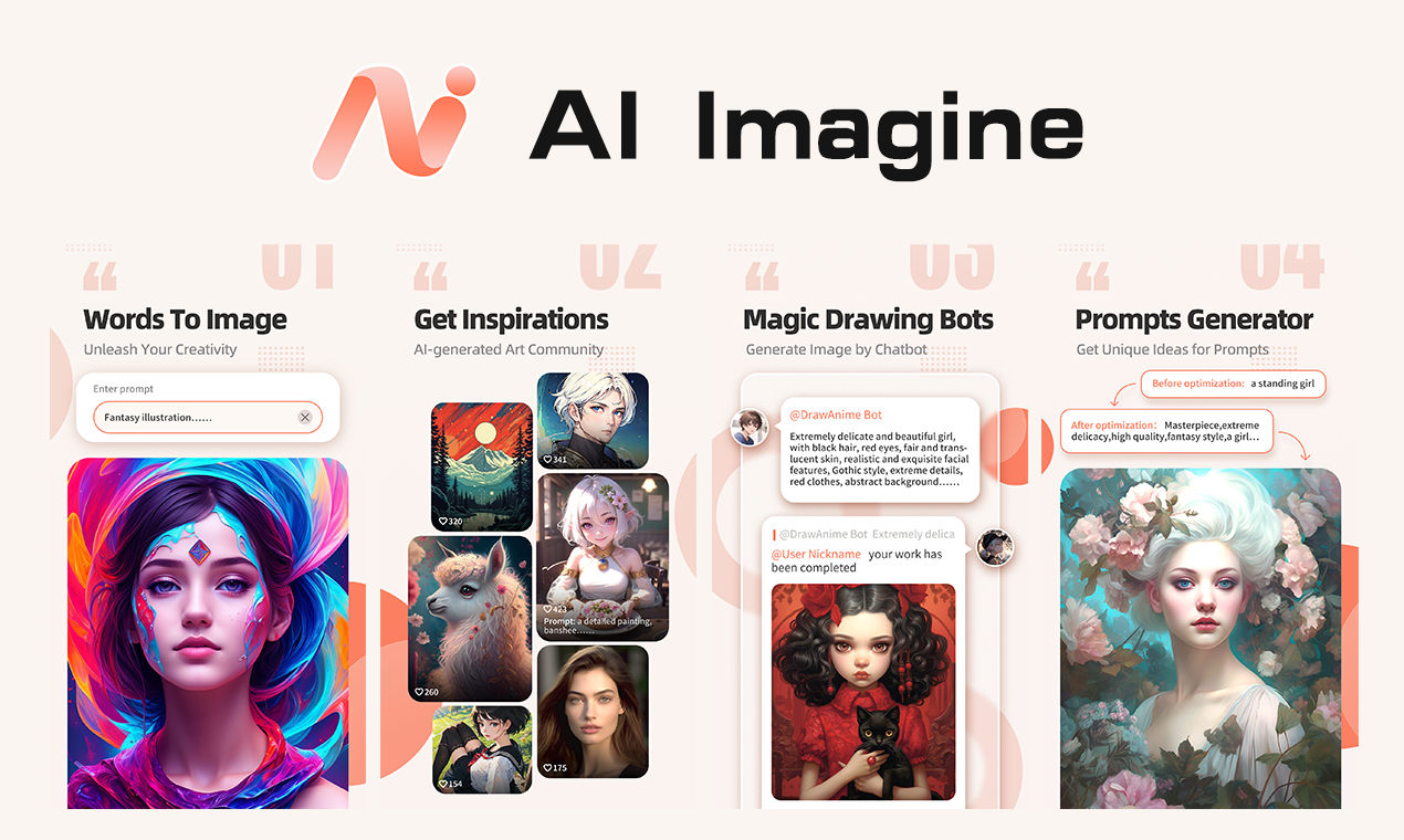 Ai imagine - gerador de arte media 1