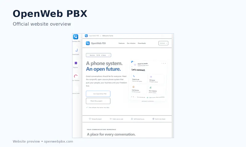 OpenWebPBX screenshot 3